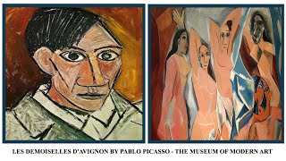 Les Demoiselles dAvignon by Pablo Picasso  The Museum of Modern Art [upl. by Kral541]