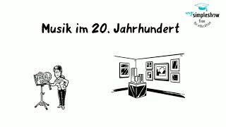 Musikgeschichte Musik des 20 Jahrhunderts [upl. by Crispen]