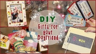 DIY 5 Christmas Gift Ideas for Your Boyfriend  ilikeweylie [upl. by Ellehcil]