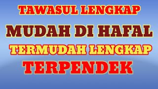 tawasul singkat teks indonesia latin [upl. by Marilee]