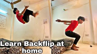 How to learn Backflip at Home  How to do Backflip Step by Step [upl. by Jola]