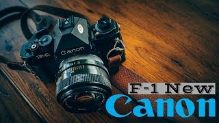 Shooting the Canon F1 New 35mm Film Camera [upl. by Sinnaiy]