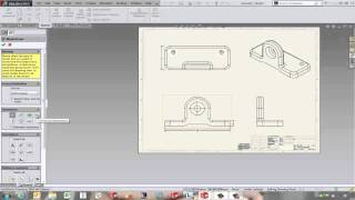 SOLIDWORKS  Inserting Model Dimensions into a Drawing [upl. by Eve86]