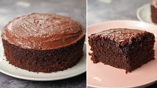 Chocolate Cake Recipe Without Cocoa Powder  Eggless amp Without Oven  Yummy [upl. by Zoellick]