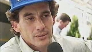 Ayrton Senna and Michael Schumacher 1994 San Marino GP [upl. by Omrelliug]