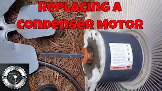 Condenser Fan Motor Replacement [upl. by Yruok12]