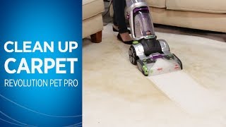 Deep Cleaning with theProHeat 2X® Revolution™ Pet Pro Carpet Cleaner  BISSELL [upl. by Frieder689]