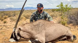 Chad Mendes Gets His First ORYX In New Mexico  Battling The Wind [upl. by Giarc]