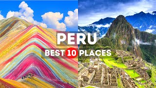 Amazing Places to Visit in Peru  Travel Video [upl. by Linnet]