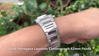 Girard Perregaux Laureato Chronograph 42mm Panda [upl. by Hailahk867]