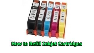 How to Refill Inkjet Cartridges [upl. by Starinsky]