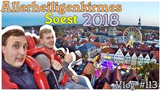 Die größte AltstadtKirmes in Europa  Allerheiligenkirmes Soest 2018  Vlog 113 [upl. by Martijn]