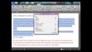 How To Set Up Flesch Scale on Word [upl. by Orenid]