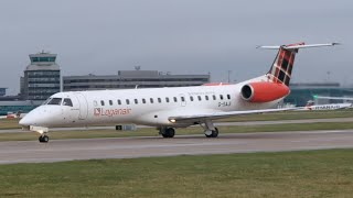 Loganair  SCOTLANDS AIRLINE  Planespotting HD [upl. by Annoirb663]