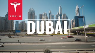 TESLA IN THE SUPERCAR PARADISE DUBAI  TESLACAM STORY 3 [upl. by Clive]