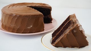 Easy Moist Chocolate Cake [upl. by Eelyrehc627]