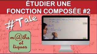 Etudier une fonction composée 26  Limites  Terminale [upl. by Sven185]