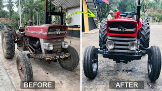 Massey ferguson 135 tractor restoration [upl. by Yaffit]