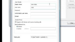 How to perform a basic setup of an XLite softphone [upl. by Xirtaeb]