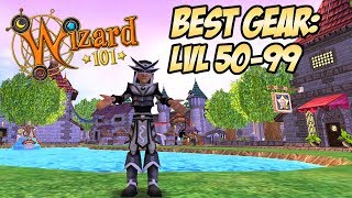 Wizard101 Gear Guide BEST GEAR LVL 5099 [upl. by Ettenirt]