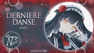 Nightcore  Dernière Danse Lyrics [upl. by Aihcropal662]