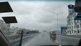 A Rainy Day Drive at Dhaka Elevated Expressway [upl. by Cerelia]