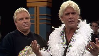 Bobby Heenan brings Ric Flair to WWE Prime Time Wrestling Sept 9 1991 [upl. by Becki]