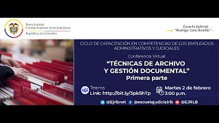 TÉCNICAS DE ARCHIVO Y GESTIÓN DOCUMENTAL  PRIMERA PARTE [upl. by Anivid]