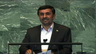 Iranian President Mahmoud Ahmadinejad Addresses United Nations General Assembly [upl. by Laurance]