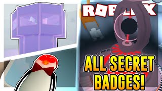 How to get all of the SECRET BADGES in INNOVATION ARCTIC BASE  Roblox [upl. by Porta67]