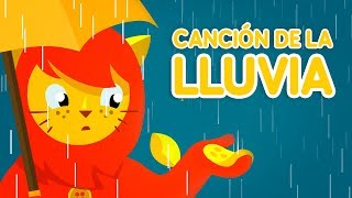 Canción infantil de la lluvia para niños y bebés ☔️  Nene León [upl. by Artemed]