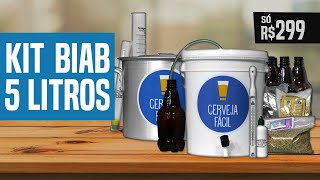 GUIA PRÁTICO APRENDA A FAZER CERVEJA FAZENDO KIT BIAB 5L [upl. by Hardunn]