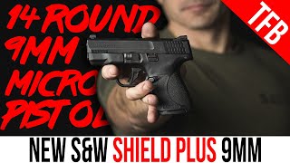 NEW Smith amp Wesson Shield Plus 14 Round MicroCompact Pistol [upl. by Isolde914]