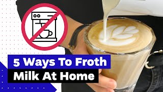 How To Froth Milk At Home Best Milk Frothers Review [upl. by Rahmann]