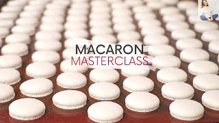 Masterclass How To Make Perfect Macarons At Home  Italian Method [upl. by Lyrret]