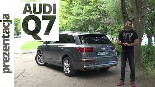 Audi Q7 30 TDI 272 KM 2015  test AutoCentrumpl 216 [upl. by Nunciata]