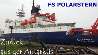 POLARSTERN zurück aus der Antarktis  Ankunft in Bremerhaven am 29042021 [upl. by Niddala847]