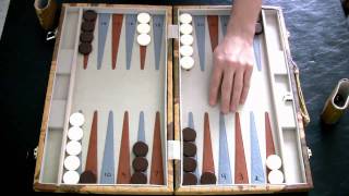 Beginner Backgammon Tutorial  9  Opening Moves [upl. by Virgilia]