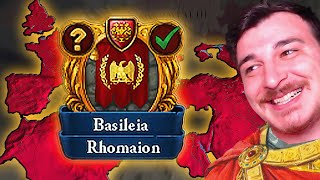 Restoring ROMAN EMPIRE as Byzantium in EU4 [upl. by Eugenie760]