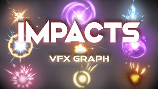 Unity VFX Graph  Hits and Impact Effects Tutorial [upl. by Weywadt]