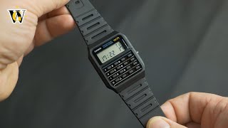 The iconic Casio Calculator watch  a MUST for every geek [upl. by Theressa]