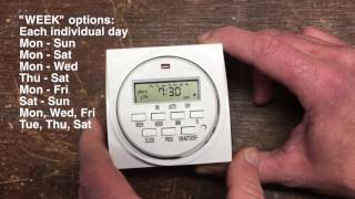 How To Set A Hydrofarm Digital Timer  Titan Controls Century Vivosun Viagrow Aspectek [upl. by Kendyl]