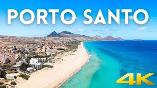 🇵🇹 Porto Santo  The Golden Island  Madeira 4K [upl. by Anatnas]