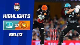 Brisbane Heat v Perth Scorchers  BBL13 [upl. by Ahola767]