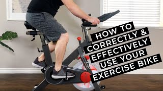 How to Correctly amp Effectively Use Your Exercise Bike [upl. by Diad]