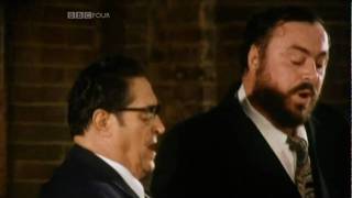 Panis Angelicus  Pavarotti Father amp Son Duet [upl. by Brad]