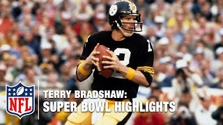 Terry Bradshaw Super Bowl Highlights  NFL [upl. by Glorianna]