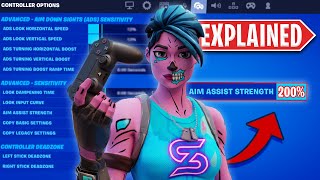 How to Improve Aim on Controller FAST in Fortnite Best InDepth Settings  Practice Guide [upl. by Stubbs518]