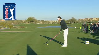 Bubba Watson highlights  Round 2  Waste Management 2019 [upl. by Aneleve]