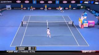 Federer vs Djokovic  Australian Open 2011 HD [upl. by Marrissa]